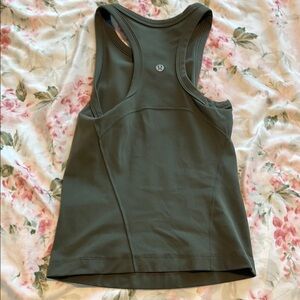 lululemon athletica Women's Green Tank Top